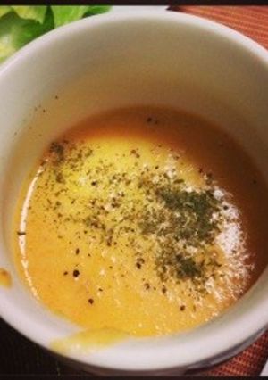 にんじんとじゃがいもの豆乳ポタージュ-レシピのメイン写真