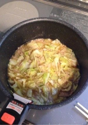キャベツとツナの簡単煮♡-レシピのメイン写真