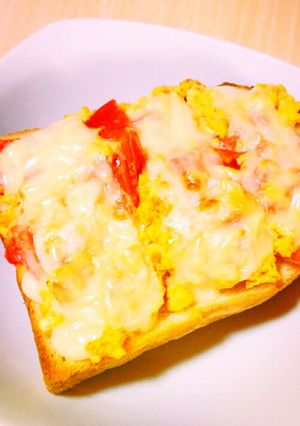 ふわとろ！ちょっとリッチな朝トースト-レシピのメイン写真