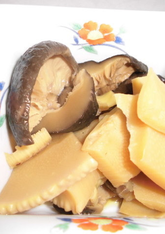たけのこと干しシイタケの煮物-レシピのメイン写真