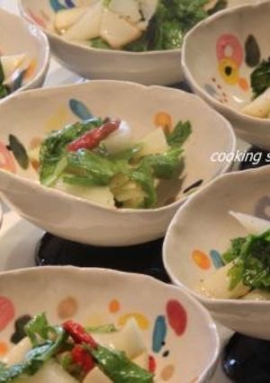 セロリとイカクンのピリ辛 韓国のりあえ-レシピのメイン写真