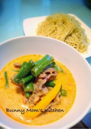 具沢山＊ピリ辛豆乳味噌スープの冷しつけ麺-レシピのメイン写真