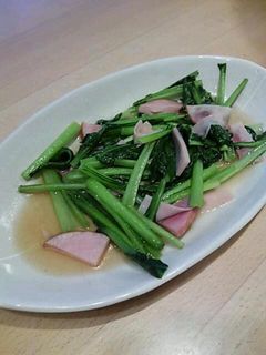 お手軽!チンゲンサイの炒め物-レシピのメイン写真