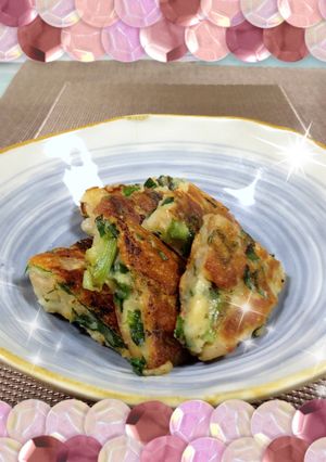 簡単っ！うまいっ！ニラと味噌のチヂミ-レシピのメイン写真