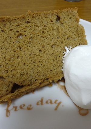 ちょっぴり大人のコーヒーシフォンケーキ-レシピのメイン写真