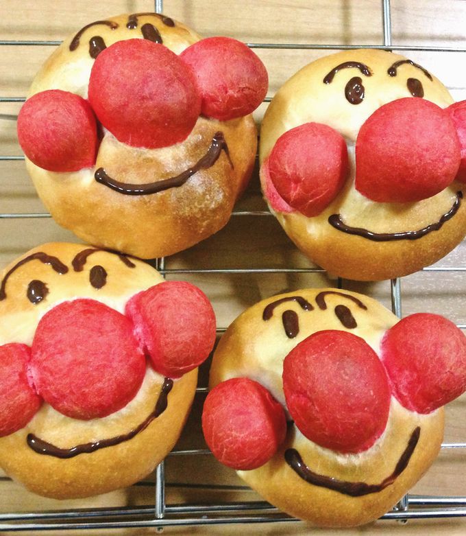 アンパンマンのあんぱん by おーさかや 【クックパッド】 簡単
