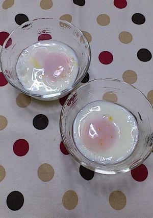 簡単！レンジで目玉焼き♪-レシピのメイン写真