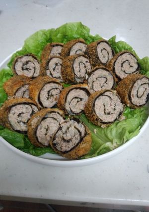 挽き肉の磯辺揚げ-レシピのメイン写真
