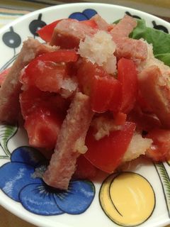 スパムの大根おろし和え-レシピのメイン写真