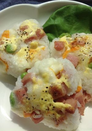 ☆スパムで焼きおにぎり☆-レシピのメイン写真