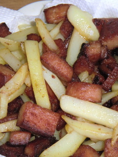 SPAMとジャガイモのカリカリ焼き-レシピのメイン写真
