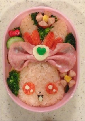 ドキドキプリキュア！シャルル☆キャラ弁-レシピのメイン写真