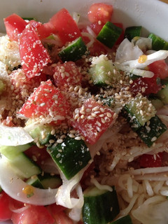 野菜たっぷり 冷製塩ラーメン-レシピのメイン写真