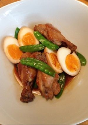 手羽中と卵のさっぱり煮-レシピのメイン写真