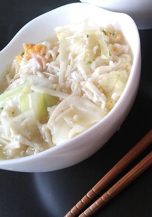 塩バターらぁめん-レシピのメイン写真