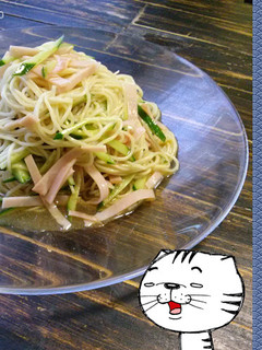 ピリ辛タバスコそうめん-レシピのメイン写真
