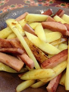スパムとじゃがいものバター醤油炒め-レシピのメイン写真