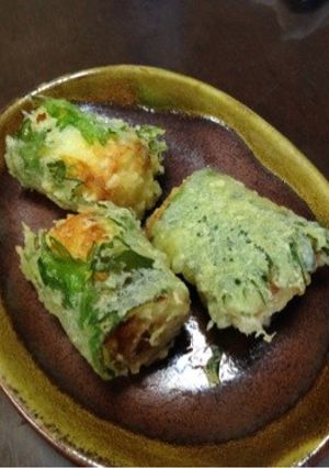 チー竹輪の大葉巻天ぷら-レシピのメイン写真