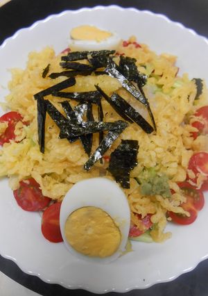 大根おろし入り・冷やしたぬきそば-レシピのメイン写真