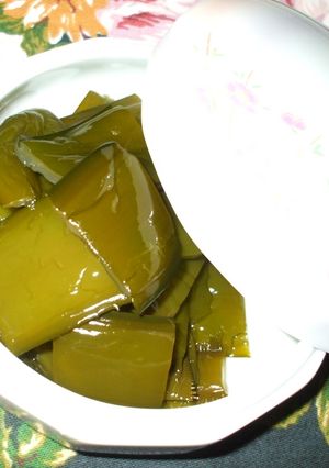 にんにく酢で☆しっかりお酢の茎わかめ♪-レシピのメイン写真
