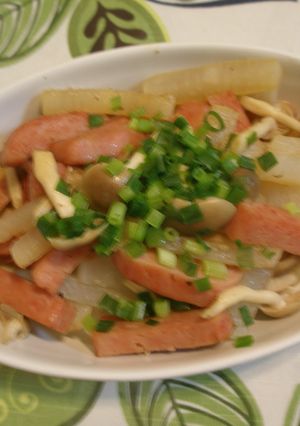 スパムと大根の甘辛炒め-レシピのメイン写真