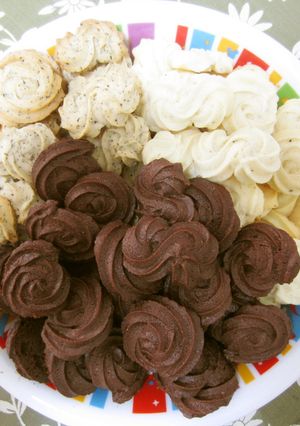 サックサク!濃厚ココアの絞り出しクッキー-レシピのメイン写真