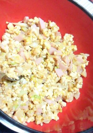 ダイエット☆豆腐の簡単チャーハン風-レシピのメイン写真