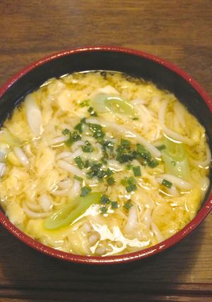 かき玉うどん【備忘録】-レシピのメイン写真