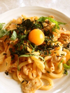 塩麹で☆豚キムチ焼きうどん-レシピのメイン写真