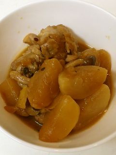 【大根】鶏の煮物-レシピのメイン写真