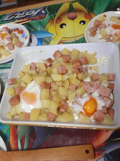 ジャガイモとスパムのオーブン焼き-レシピのメイン写真