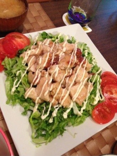 冷でも美味!つるんと塩麹鶏胸肉の梅肉和え-レシピのメイン写真