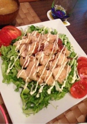 冷でも美味!つるんと塩麹鶏胸肉の梅肉和え-レシピのメイン写真