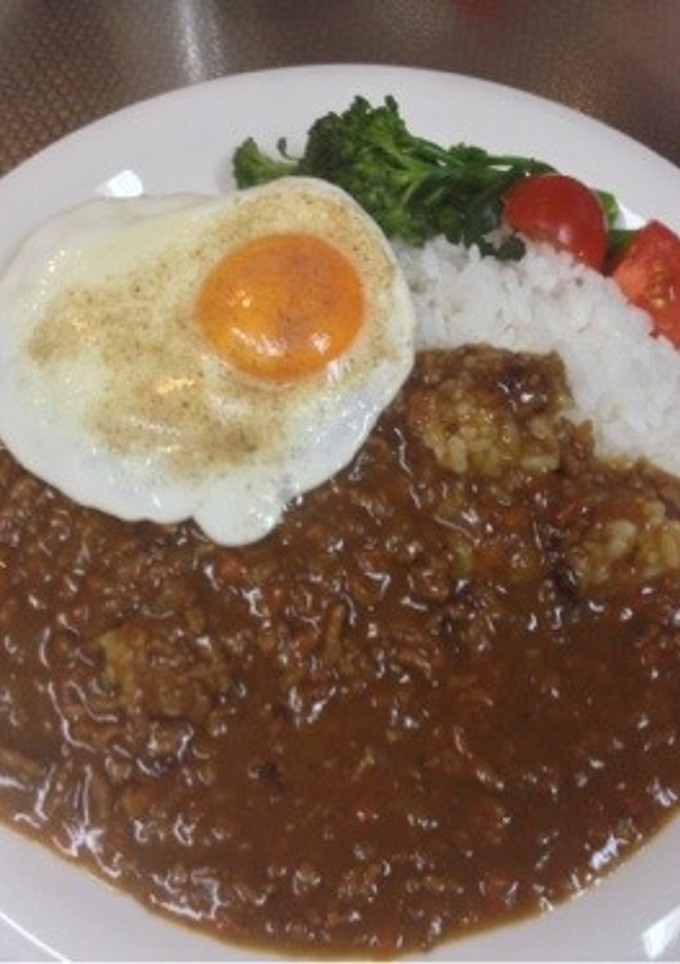 新タマネギと挽肉の簡単カレー‼-レシピのメイン写真