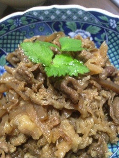 牛肉とこんにゃくの炒り煮-レシピのメイン写真
