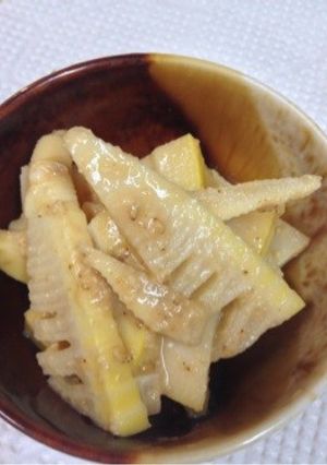 新たけのこの酢みそ和え-レシピのメイン写真