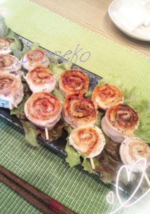 ささみくるくるロール♪お弁当やつまみにも-レシピのメイン写真