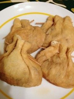 納豆とひき肉で簡単きんちゃく♡-レシピのメイン写真