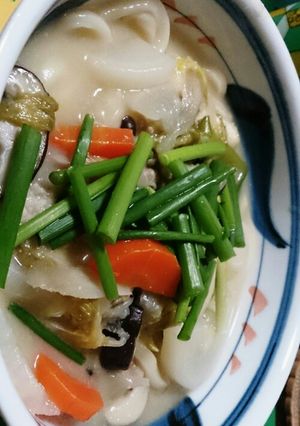 打ち込みうどん-レシピのメイン写真