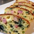 HMでベーコンとほうれん草のケークサレ