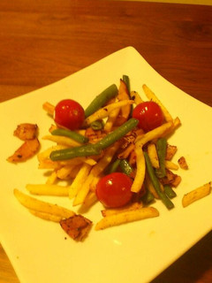 フライドポテトと色々野菜の塩炒め-レシピのメイン写真