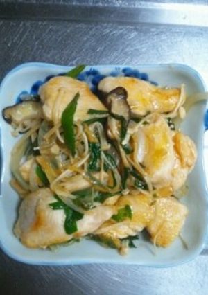 鶏むね肉【鶏胸肉の中華炒め】-レシピのメイン写真