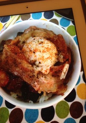 ハチミツ醤油ダレ豚丼-レシピのメイン写真
