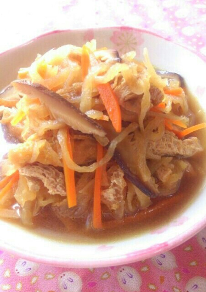 切り干し大根の煮物-レシピのメイン写真