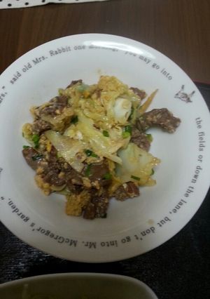 キャベツたっぷり味噌炒め-レシピのメイン写真