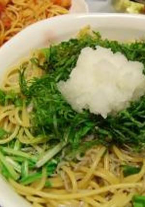 ジャコと大根おろしの和風パスタ-レシピのメイン写真