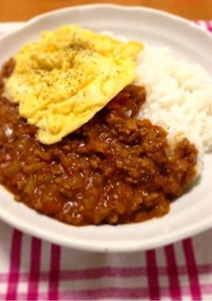 スパイシー♪なトマトとひき肉のカレー-レシピのメイン写真