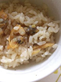 簡単!あさりの炊き込みご飯-レシピのメイン写真