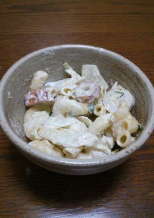 簡単♪竹輪と白菜の和風マカロニサラダ☆-レシピのメイン写真