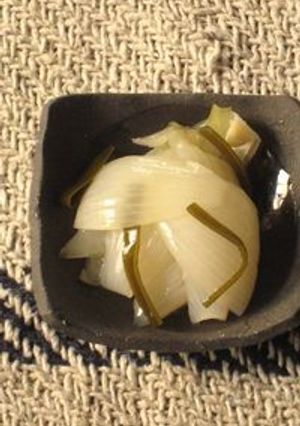 野菜ソムリエの、新たまねぎ柚子胡椒漬け。-レシピのメイン写真